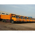 Transporte de materiales de construcción Camión volquete del motor Weichai